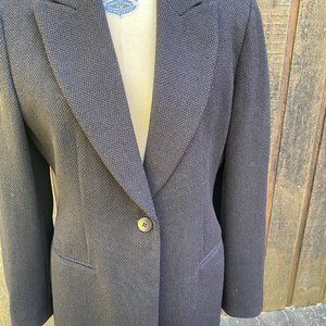 Giorgio Armani Brown Women's Wool Blazer